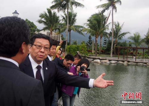 海協(xié)會會長陳德銘參訪臺灣花蓮 海協(xié)會會長陳德銘參訪臺灣花蓮